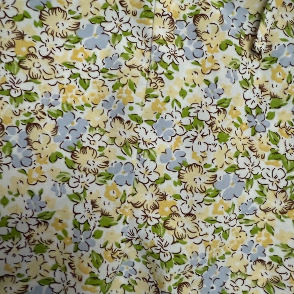 SHEIN Floral Mini Dresses - Yellow and Blue - Picture 3 of 7